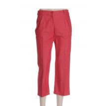 CLAUDE BAUER - Pantacourt rouge en coton - Femme - Taille 38 - Modz