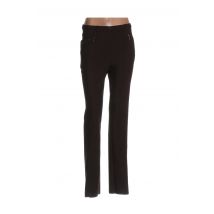 PAUPORTÉ - Pantalon casual marron en polyester - Femme - Taille 38 - Modz