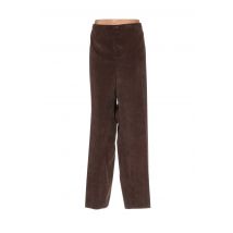 WEINBERG - Pantalon casual marron en polyester - Femme - Taille 56 - Modz