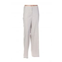 PAUPORTÉ - Pantalon chic beige en lin - Femme - Taille 40 - Modz