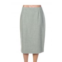 PAUPORTÉ - Jupe mi-longue vert en polyester - Femme - Taille 50 - Modz