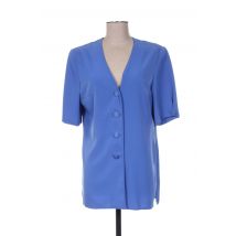 FRANCOISE DE FRANCE - Blazer bleu en polyester - Femme - Taille 40 - Modz