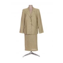 C.S CREATIONS - Veste/jupe vert en polyester - Femme - Taille 44 - Modz