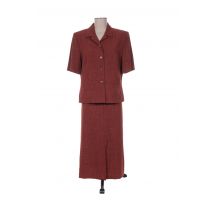FRANCOISE DE FRANCE - Veste/jupe marron en polyester - Femme - Taille 42 - Modz