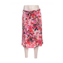 MAYERLINE - Jupe mi-longue rose en polyester - Femme - Taille 50 - Modz