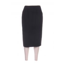 MARCELLE GRIFFON - Jupe mi-longue noir en polyester - Femme - Taille 40 - Modz