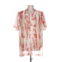 REGINE - Chemisier rouge en polyester - Femme - Taille 40 - Modz