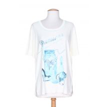 WEINBERG - T-shirt bleu en acetate - Femme - Taille 38 - Modz