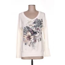 WEINBERG - T-shirt blanc en viscose - Femme - Taille 40 - Modz