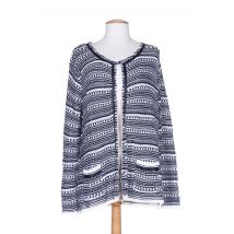 WEINBERG - Gilet manches longues bleu en acrylique - Femme - Taille 36 - Modz