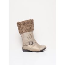 NOËL - Bottes beige en cuir - Fille - Taille 24 - Modz
