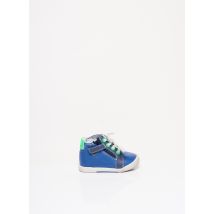 BABYBOTTE - Bottillons bleu en cuir - Garçon - Taille 18 - Modz