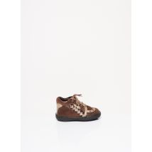 MOD8 - Bottillons marron en cuir - Fille - Taille 18 - Modz