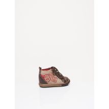 BOPY - Bottillons marron en cuir - Garçon - Taille 18 - Modz