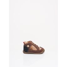 BABYBOTTE - Bottillons marron en cuir - Garçon - Taille 17 - Modz
