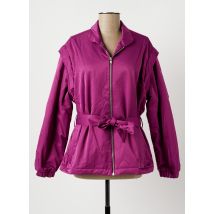 FEELHOO - Veste casual rose en polyester - Femme - Taille 40 - Modz