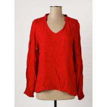 PRINCESSE NOMADE - Blouse rouge en viscose - Femme - Taille 40 - Modz