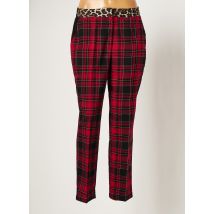 GUESS - Pantalon chino rouge en polyester - Femme - Taille W28 - Modz