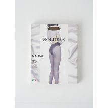 SOLIDEA - Collants marron en polyamide - Femme - Taille 36 - Modz