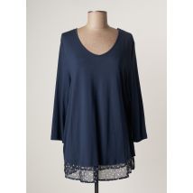 CISO - T-shirt bleu en viscose - Femme - Taille 40 - Modz
