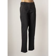 NO SECRET - Pantalon slim noir en coton - Femme - Taille 52 - Modz