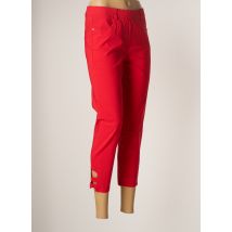 STARK - Pantacourt rouge en viscose - Femme - Taille 56 - Modz