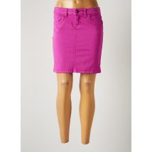 ITALO WOMAN - Jupe courte violet en coton - Femme - Taille 40 - Modz