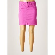 ITALO WOMAN - Jupe courte rose en coton - Femme - Taille 38 - Modz