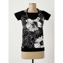JEAN DELFIN - T-shirt noir en viscose - Femme - Taille 36 - Modz