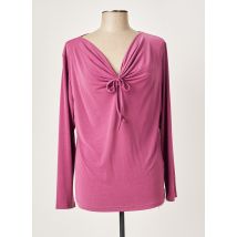 JEAN DELFIN - T-shirt rose en polyester - Femme - Taille 46 - Modz