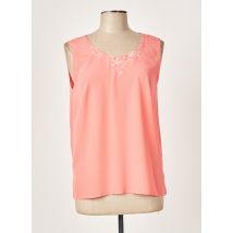 FRANCOISE DE FRANCE - Top orange en polyester - Femme - Taille 42 - Modz