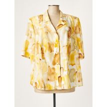 FRANCOISE - Chemisier jaune en polyester - Femme - Taille 56 - Modz