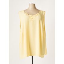 FRANCOISE DE FRANCE - Blouse jaune en polyester - Femme - Taille 60 - Modz