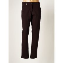 THALASSA - Pantalon slim noir en viscose pour femme - Taille 44 - Modz