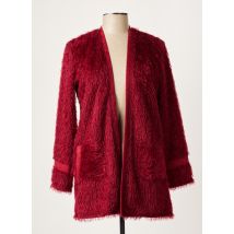 GD - Gilet manches longues rouge en polyester - Femme - Taille 40 - Modz