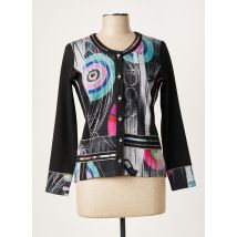 GD - Veste en cuir noir en polyester - Femme - Taille 40 - Modz