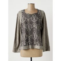 FRANCE RIVOIRE - Pull gris en acrylique - Femme - Taille 40 - Modz
