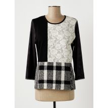 MERI & ESCA - Top noir en polyester - Femme - Taille 40 - Modz