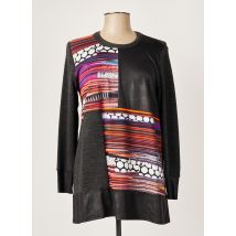FRANCE RIVOIRE - Pull tunique gris en coton - Femme - Taille 40 - Modz