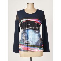 MERI & ESCA - Top bleu en viscose - Femme - Taille 40 - Modz