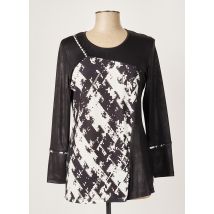 MERI & ESCA - Top noir en polyester - Femme - Taille 40 - Modz