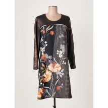 MERI & ESCA - Robe mi-longue marron en polyester - Femme - Taille 40 - Modz