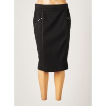 FRANCE RIVOIRE - Jupe mi-longue noir en viscose - Femme - Taille 40 - Modz
