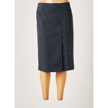GUY DUBOUIS - Jupe mi-longue bleu en polyester - Femme - Taille 42 - Modz