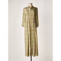 LAUREN VIDAL - Robe longue gris en viscose - Femme - Taille 38 - Modz