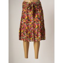 FROGBOX - Jupe mi-longue rose en viscose - Femme - Taille 46 - Modz