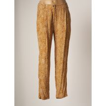 MADO ET LES AUTRES - Pantalon droit orange en viscose - Femme - Taille 38 - Modz