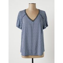TERRE DE FÉES - T-shirt bleu en viscose pour femme - Taille 42 - Modz