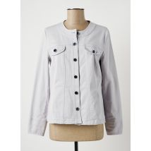 WEINBERG - Veste casual gris en coton - Femme - Taille 40 - Modz