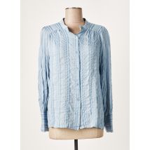 AN'GEL - Chemisier bleu en polyester - Femme - Taille 40 - Modz